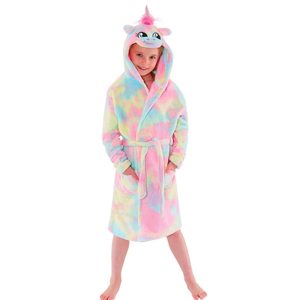 Unicorn dressing gown sales children's