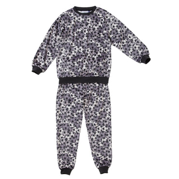 Boys Football Print Velour Pyjamas (14762050781566)