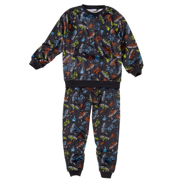 Boys Gaming Print Velour Pyjamas (14762051142014)