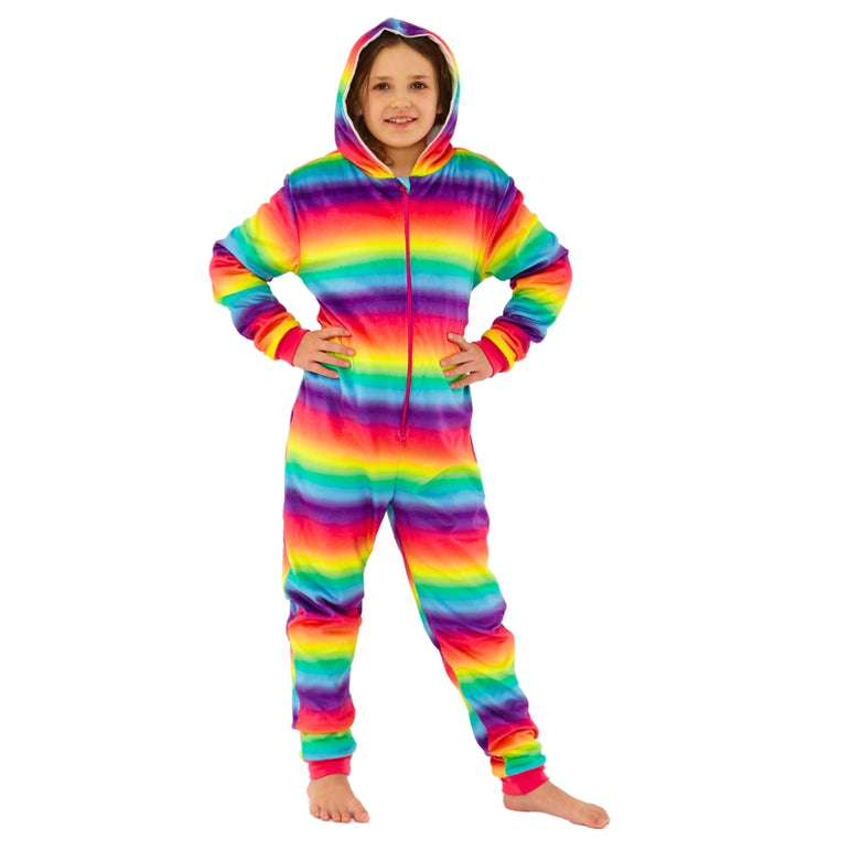 Rainbow Print Onesie (14742321824126)