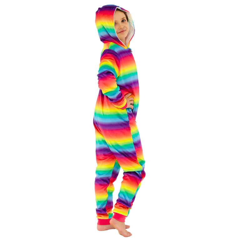 Rainbow Print Onesie (14742321824126)