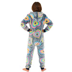 Rainbow Hearts Embossed Onesie (14742321856894)