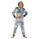 Rainbow Hearts Embossed Onesie (14742321856894)