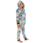 Rainbow Hearts Embossed Onesie (14742321856894)