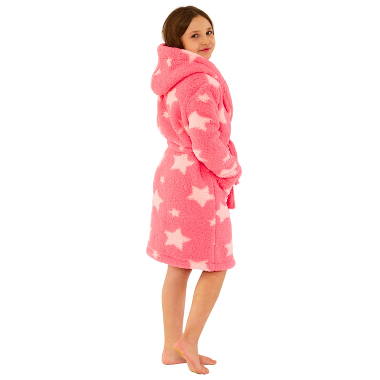 Star Teddy Fleece Gown (14742325428606)