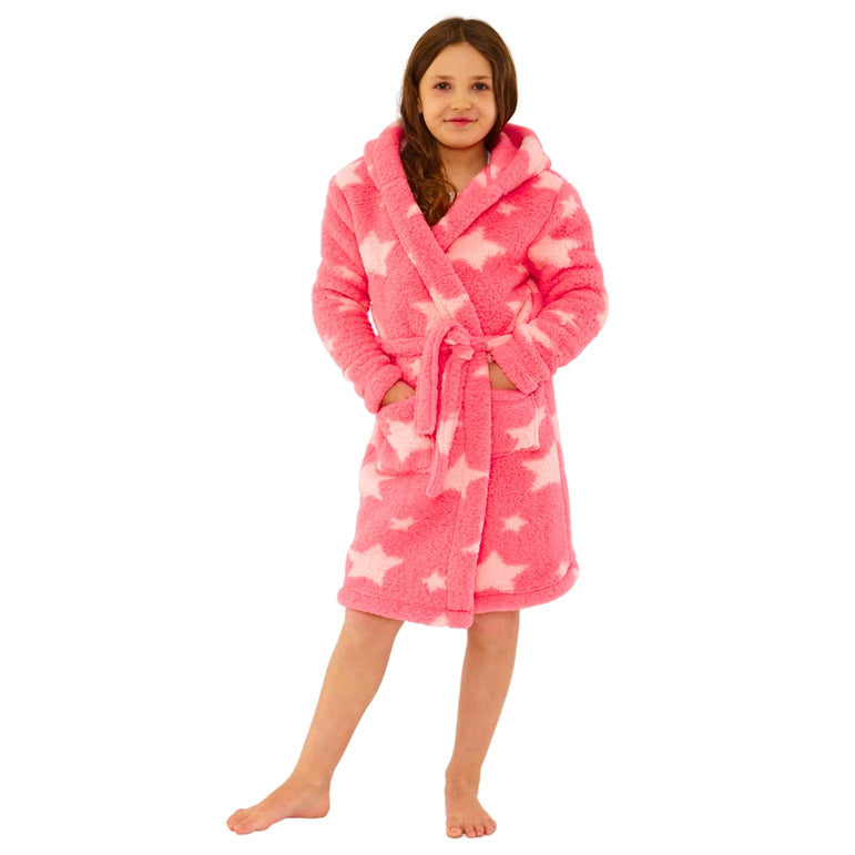 Star Teddy Fleece Gown (14742325428606)