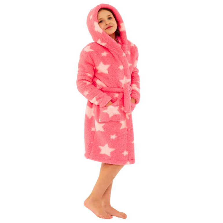 Star Teddy Fleece Gown (14742325428606)