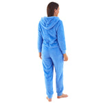 Adults Blue Fluffy Fleece Onesie (14761848537470)