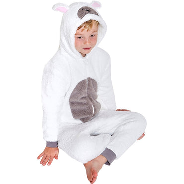 Childs Sheep Onesie | Sheep Fleece Onesie (4490631610420)