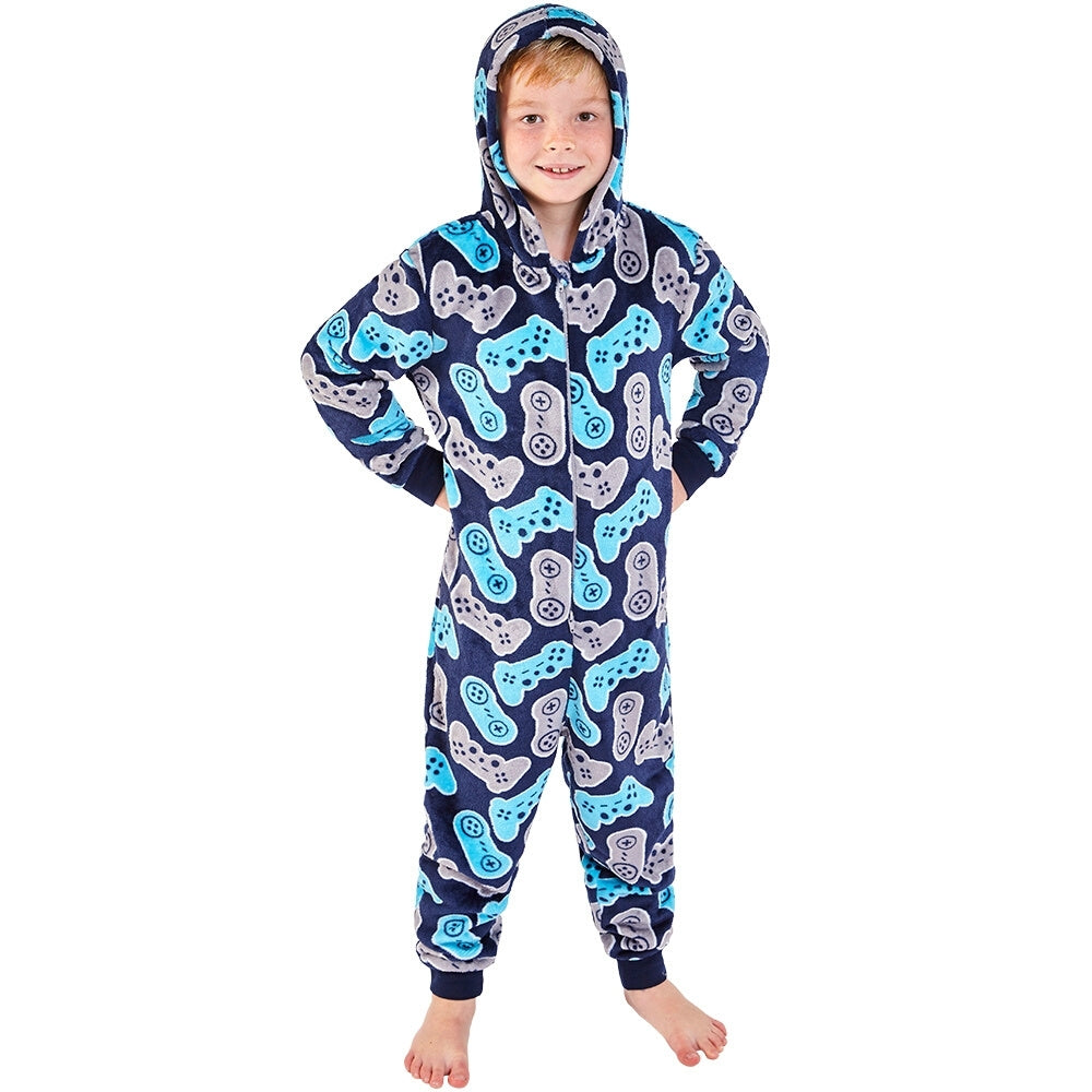 Gaming Console Fleece Onesie (7020442583201)