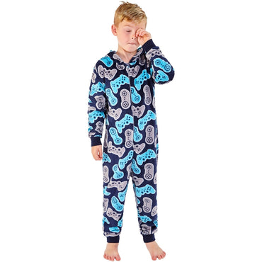 Gaming Console Fleece Onesie (7020442583201)