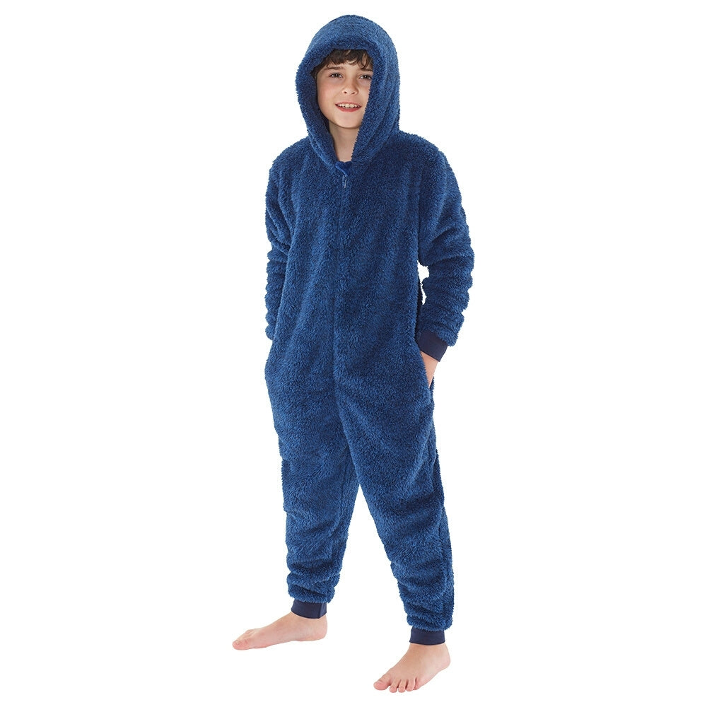 Boys Fleece Onesie | Kids Fleece Onesie (5677495287969)