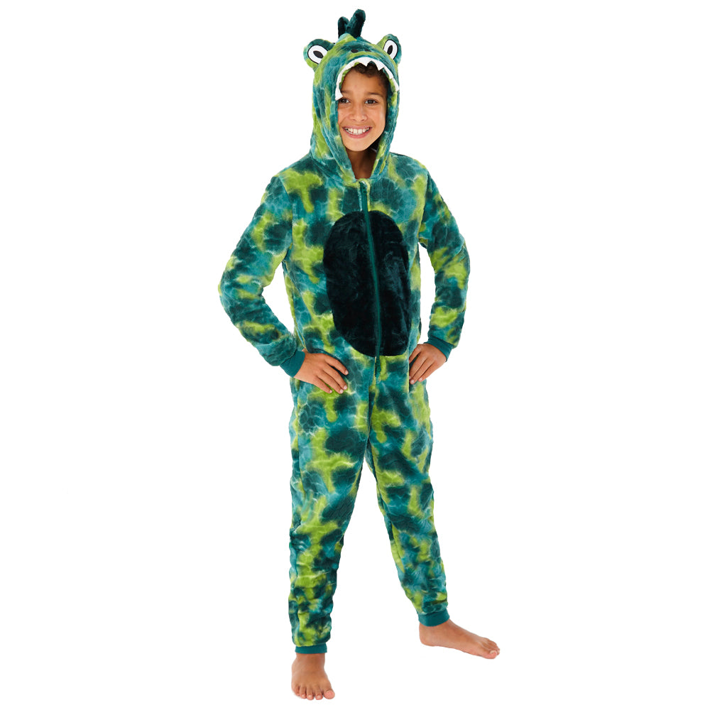 Embossed Dinosaur Onesie (7868558999778)